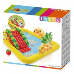 Centro de juegos con frutas y tobogán Intex 57158NP