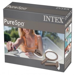 Kit de mantenimiento para spa (2 cepillos, 1 malla) Intex 28004