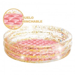 Minipiscina infantil color purpurina Intex 57103NP