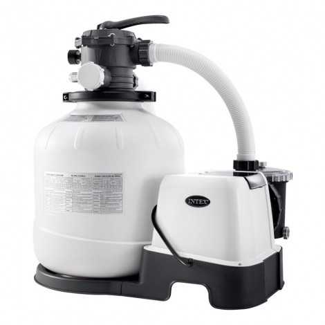 Combo filtracion arena 56.800 L y cloración salina 11 gr /h Intex 26680