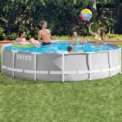 Piscina desmontable redonda 427x107 cm Prisma Frame Intex
