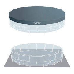 Piscina desmontable redonda 427x107 cm Prisma Frame Intex