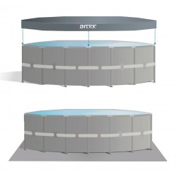 Piscina desmontable redonda Ultra XTR Frame 549x132 cm Intex