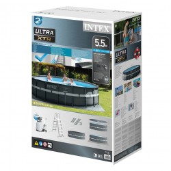 Piscina desmontable redonda Ultra XTR Frame 549x132 cm Intex