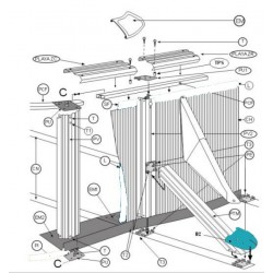 protector inferior oblicuo marron piscina gre PIOBLICUOWP