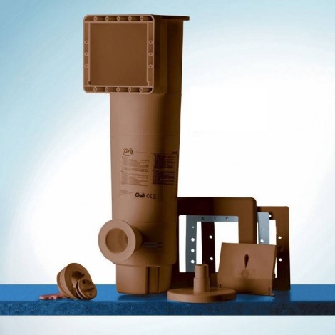 Filtro de cartucho GRE AR125M (marrón) 3800 l/h