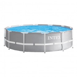 Piscina desmontable Prisma Frame circular 457x84 con depuradora Intex 26728NP