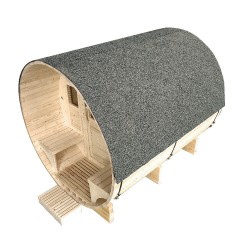 Sauna de exterior barril Gaïa Bella