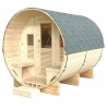 Sauna de exterior barril gaia luna