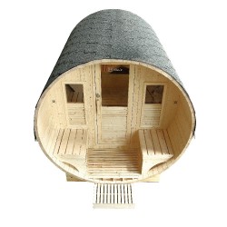 Sauna de exterior barril Gaïa Bella