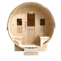 Sauna de exterior barril Gaïa Bella