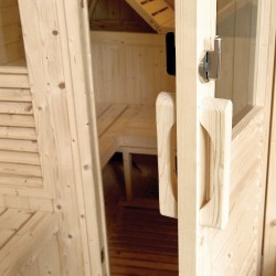 Sauna de exterior barril Gaïa Bella