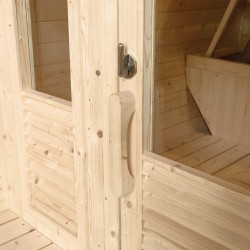 Sauna de exterior barril Gaïa Bella