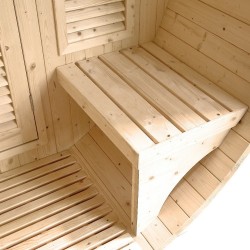 Sauna de exterior barril Gaïa Bella
