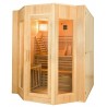 Sauna de vapor Zen 2 plazas