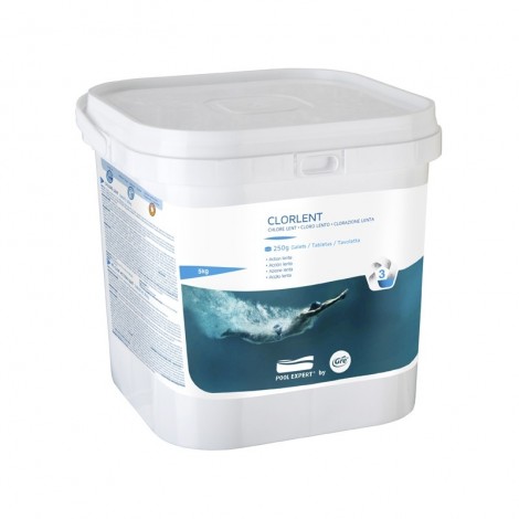 Cloro lento en tabletas 250 gr GRE 76022, 76005