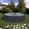 Piscina desmontable Gre Granada redonda Grafito