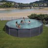 Piscina desmontable Gre Granada redonda Grafito