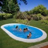 Piscina GRE enterrada ovalada Moorea profundidad 150 cm