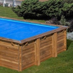 Cubiertas de Verano para Piscinas de Madera rectangulares y cuadradas