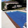 Cubierta isotérmica para piscina de obra rectangular