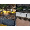 Piscina de madera GRE ovalada Safran Terrapools GRE 783337E