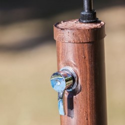 Ducha solar para piscina GRE AR1009