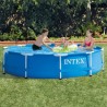 Piscina desmontable Prisma Frame circular 305x76 con depuradora Intex 28702