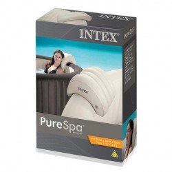 Almohada ergonómica hinchable para spa Intex