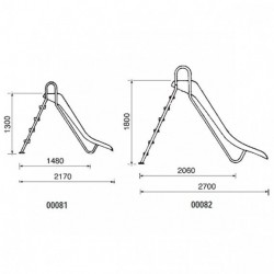 Tobogán piscina recto AstralPool