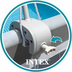 Toldo para piscinas desmontables Intex
