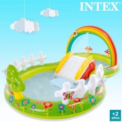 Centro de juegos acuático hinchable Jardín 290x180x104 cm Intex