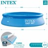 Piscina hinchable Intex Easy Set 28118NP