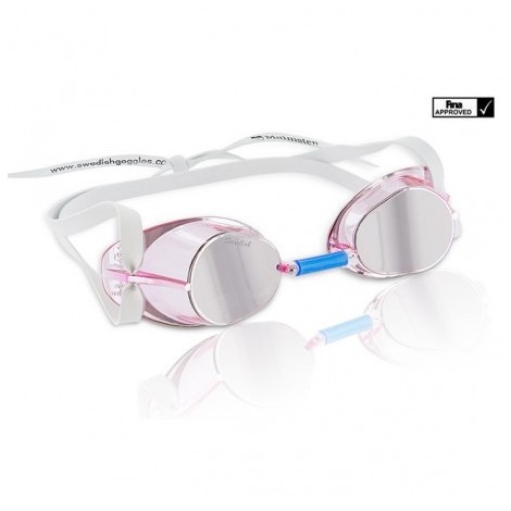 Gafas de natación suecas Malmsten metallic