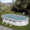 Piscina desmontable Gre Granada ovalada Grafito