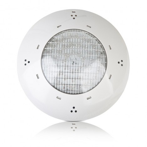 Proyector 144 LEDs blanco piscina enterrada hormigón GRE PLBH144