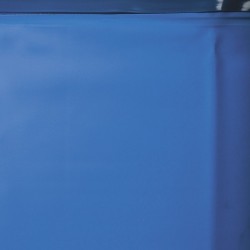 Liner azul piscina madera GRE Lili Ø295 altura 119 cm