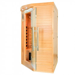 Sauna infrarrojos Apollon Quartz rinconera 2-3 personas