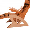 Tumbona para sauna Alto Confort