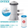 Piscina desmontable rectangular INTEX Metal Frame + depuradora