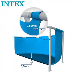 Piscina desmontable rectangular INTEX Metal Frame + depuradora