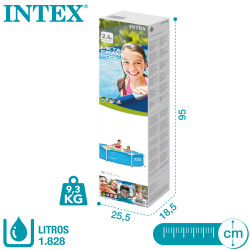 Piscina desmontable redonda INTEX Metal Frame