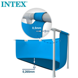 Piscina desmontable circular INTEX Metal Frame Beachside