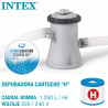 Piscina desmontable circular INTEX Metal Frame Beachside con depuradora