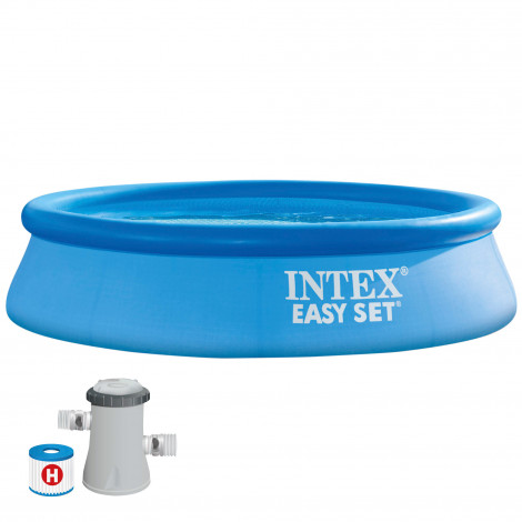 Piscina hinchable redonda INTEX Easy Set + depuradora