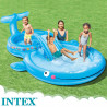 Centro de juegos hinchable INTEX ballena con pulverizador