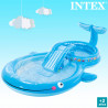 Centro de juegos hinchable INTEX ballena con pulverizador