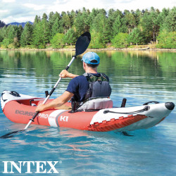 Kayak hinchable individual INTEX Excursion Pro