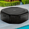 Spa hinchable octogonal INTEX con burbujas y jets Deluxe 1.098litros