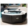 Spa hinchable octogonal INTEX con burbujas y jets Deluxe 1.098litros
